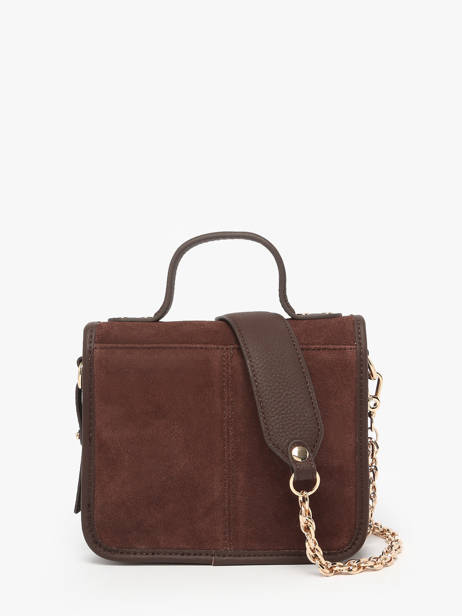 Cross Body Tas La Suite Leder Paul marius Bruin la suite GEOX2SUI ander zicht 4